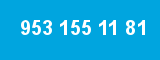 953 155 11 81 953 155 11 81